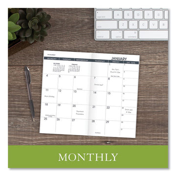 AT-A-GLANCE® Pocket Size Monthly Planner Refill, 6 X 3.5, White Sheets, 13-month (jan To Jan): 2022 To 2023 freeshipping - TVN Wholesale